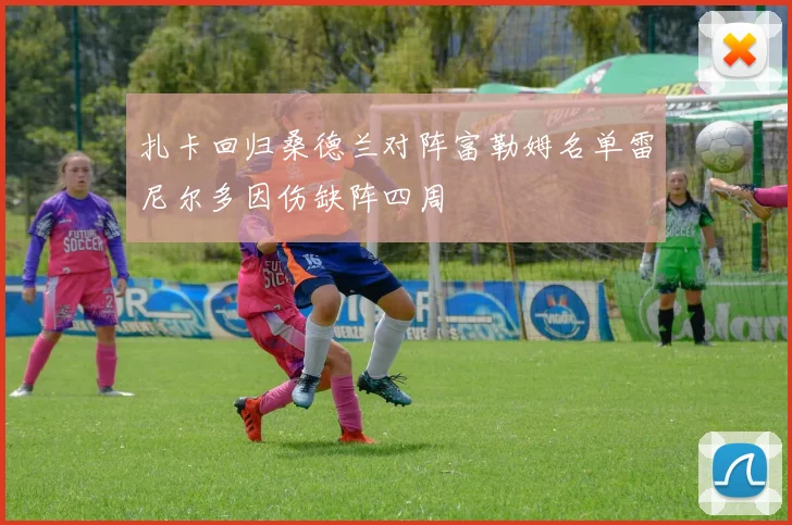 扎卡回归桑德兰对阵富勒姆名单雷尼尔多因伤缺阵四周